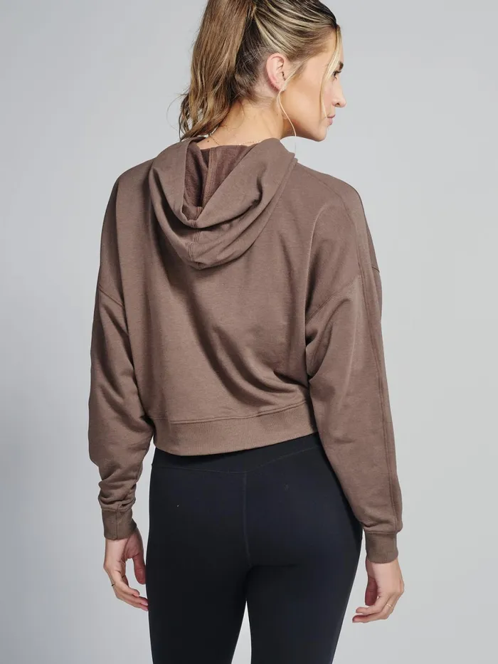 Women Studio Fleece Hoodie Tasc Performance Sweatshirts Hoodies