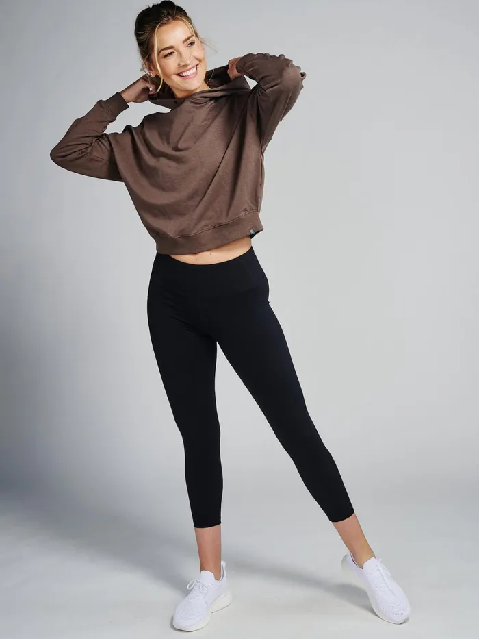 Women Studio Fleece Hoodie Tasc Performance Sweatshirts Hoodies