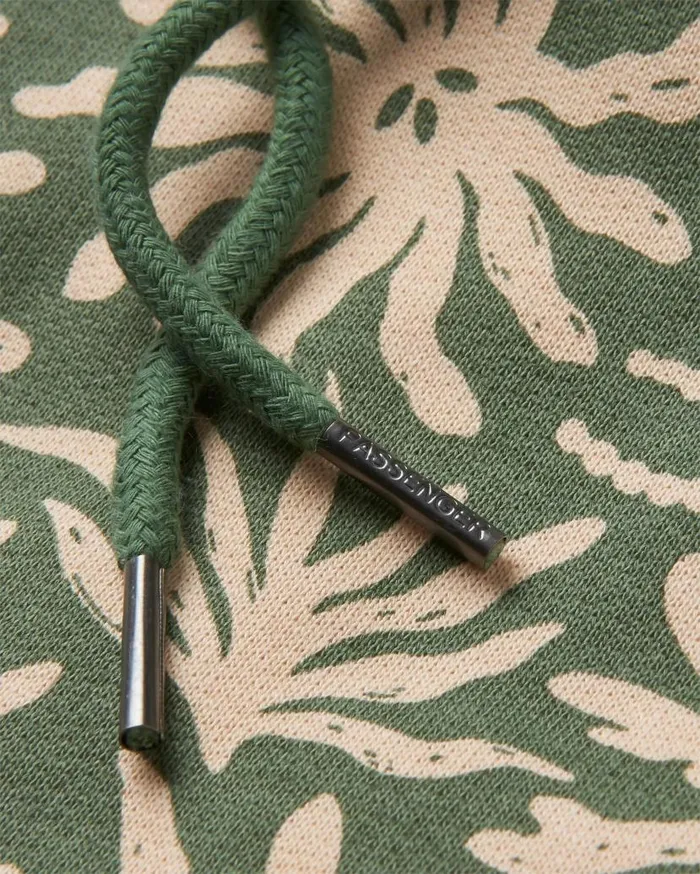 Women Tops Passenger Arame Organic Cotton Hoodie Seaweed Pistachio Seaweed Pistachio