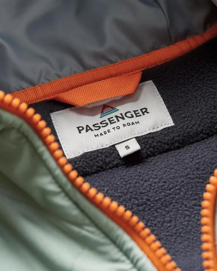 Women Tops Passenger Beaumont Recycled Sherpa Hooded Fleece Black Black