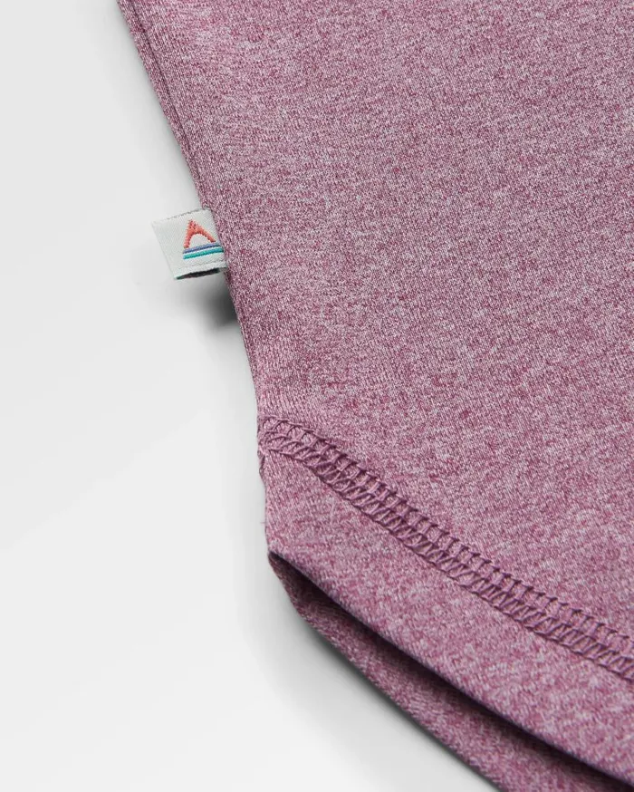 Women Tops Passenger Breezy Recycled Active Vest Berry Marl Berry Marl