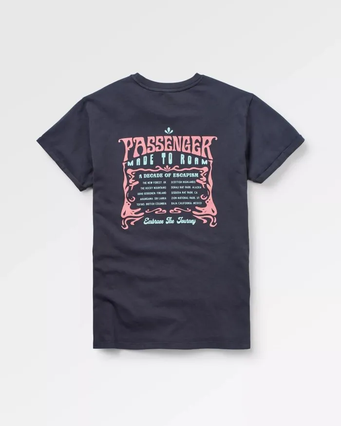 Women Tops Passenger Canelazo Recycled Cotton TShirt Black Black
