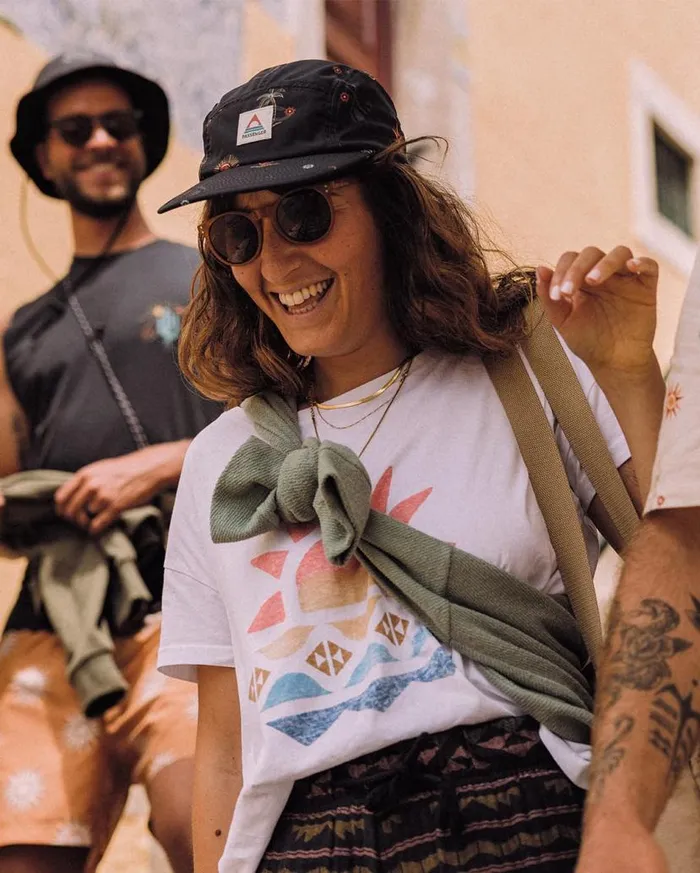 Women Tops Passenger Sunray Recycled Cotton TShirt White White