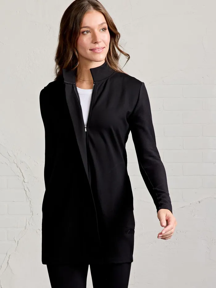 Women Traveluxe Long Jacket Tasc Performance Outerwear