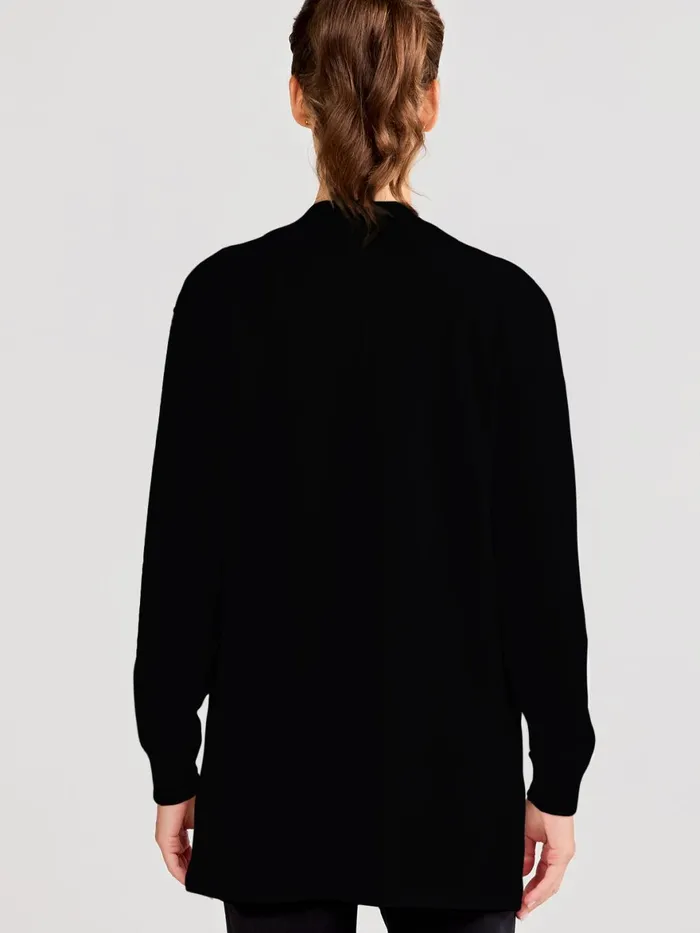 Women Varsity Letterman French Terry Cardigan Tasc Performance Lounge