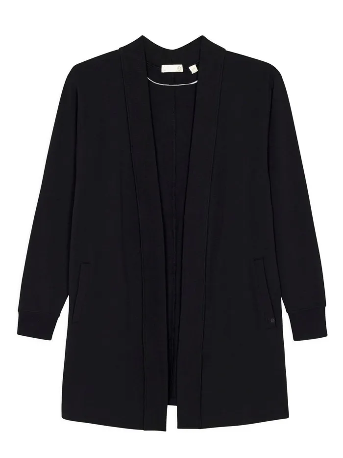 Women Varsity Letterman French Terry Cardigan Tasc Performance Lounge