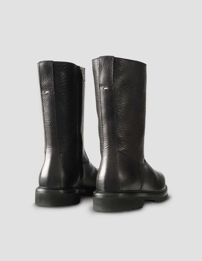 Women Zip Up Boot Black Margaret Howell Shoes