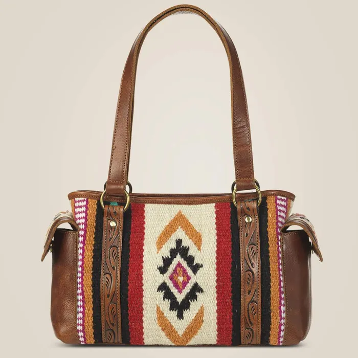 Wool Blanket Satchel Multi Women Ariat Bags and Wallets