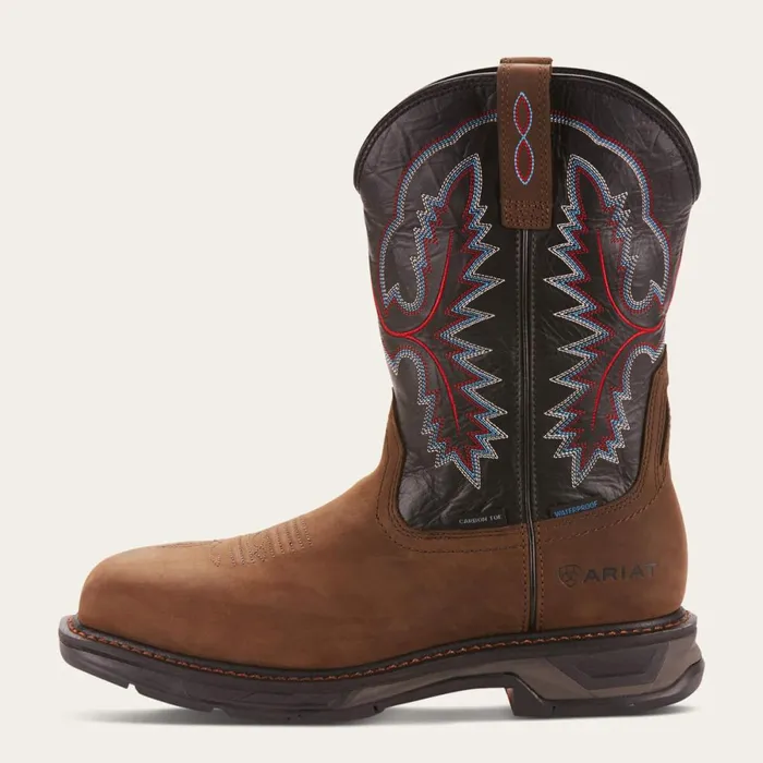WorkHog XT Waterproof Carbon Toe Work Boot Oily Distressed Brown Men Ariat Work Boots WorkHog XT Waterproof Carbon Toe Work Boot Oily Distressed Brown Men Ariat Work Boots