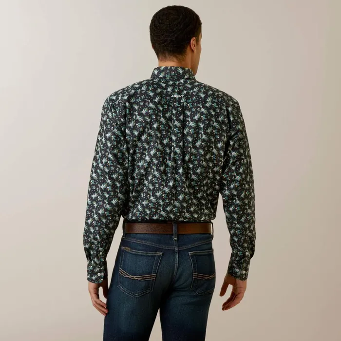 Wrinkle Free Camdyn Fitted Shirt Navy Men Ariat Button Down Shirts Wrinkle Free Camdyn Fitted Shirt Navy Men Ariat Button Down Shirts