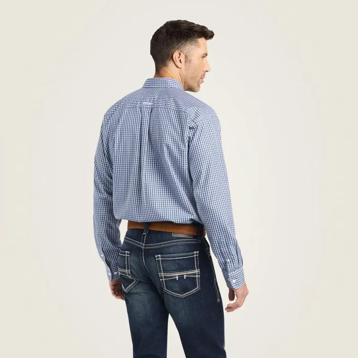 Wrinkle Free Ellison Classic Fit Shirt True Navy Men Ariat Button Down Shirts Wrinkle Free Ellison Classic Fit Shirt True Navy Men Ariat Button Down Shirts