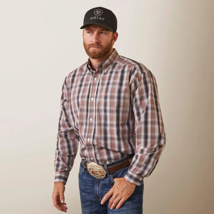 Wrinkle Free Owen Classic Fit Shirt Nutmeg Men Ariat Button Down Shirts